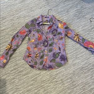 Floral Button-Up Shirt